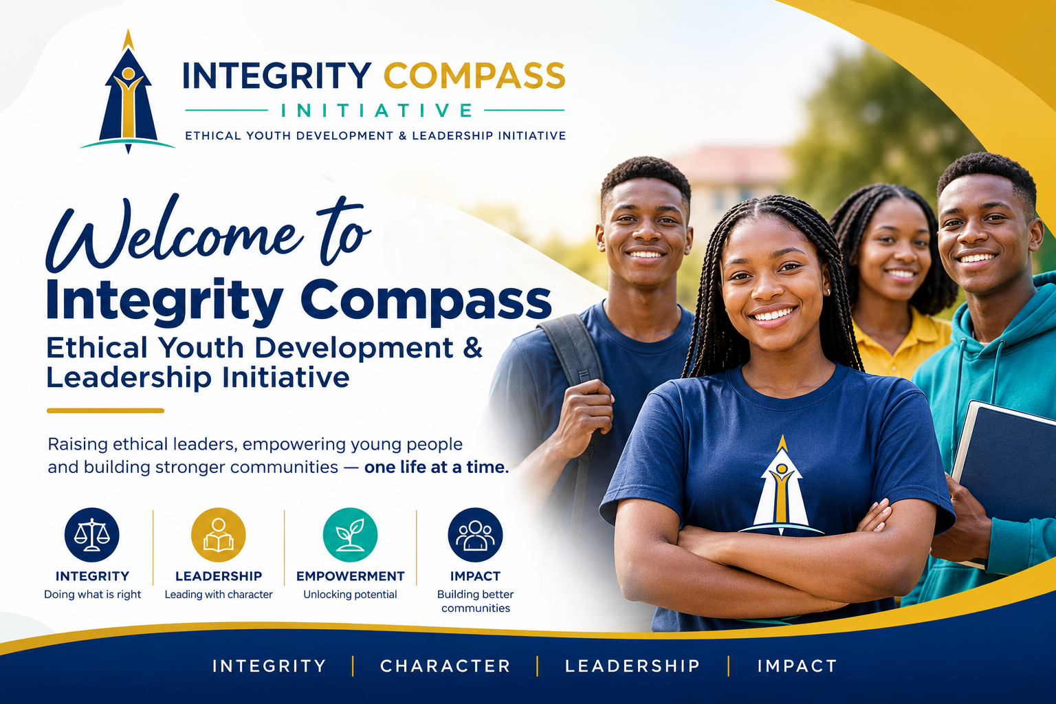 Welcome to Integrity Compass Ethical Youth Development and Leadership Initiative